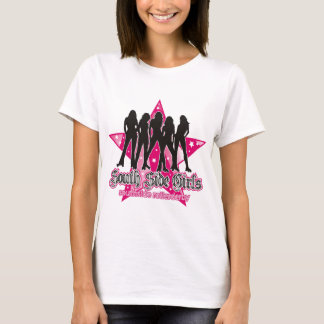 La camiseta de las mujeres de Derby del rodillo