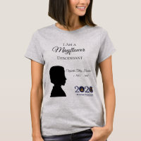 La camiseta de las mujeres de Elizabeth Tilley