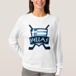 La camiseta de las mujeres de la bandera del
