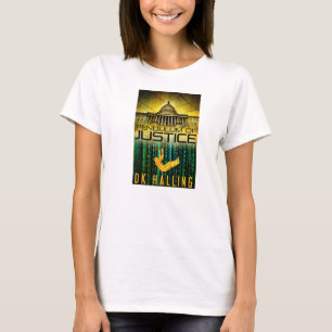 La camiseta de las mujeres de la justicia de Hank