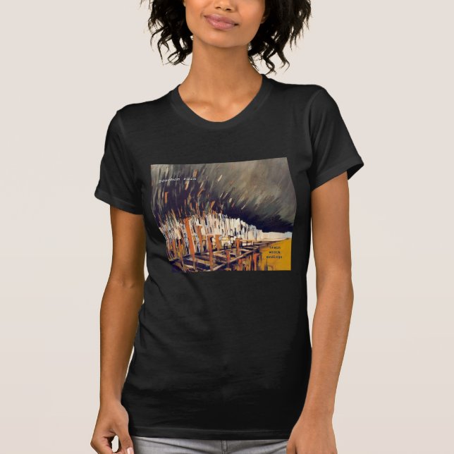 "La camiseta de las mujeres de la lluvia de (Anverso)