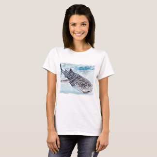 La camiseta de las mujeres de las ilustraciones