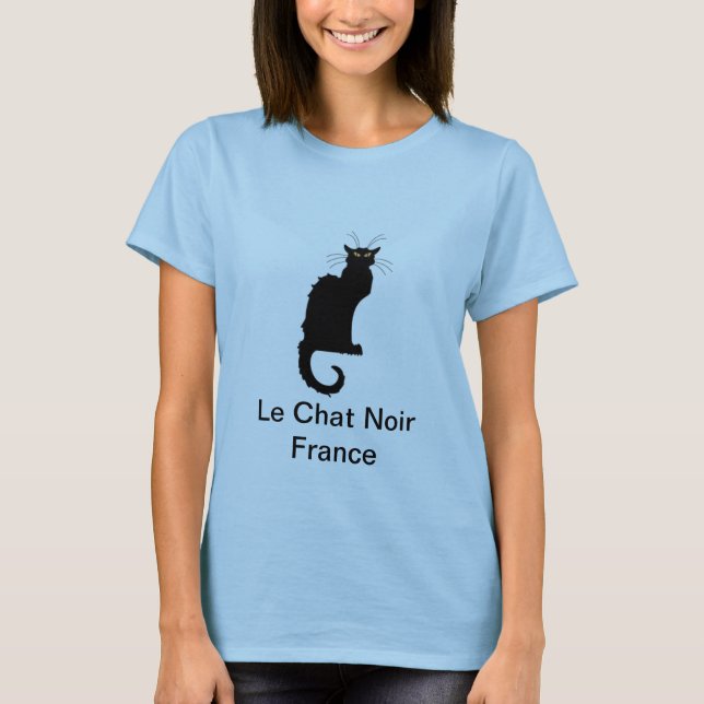 La camiseta de las mujeres de Le Chat Noir Francia (Anverso)