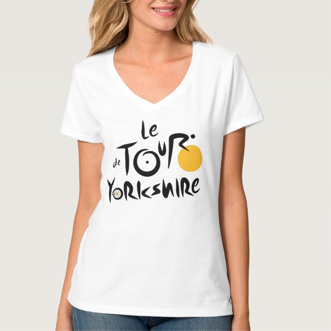 La camiseta de las mujeres de Le Tour de Yorkshire (Anverso)