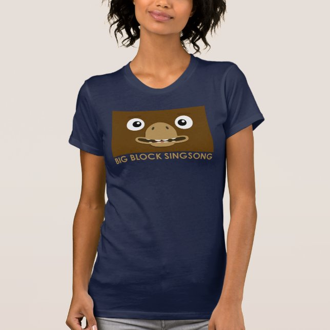 La camiseta de las mujeres de los alces de BBSS (Anverso)