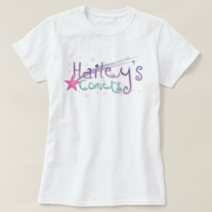 la camiseta de las mujeres de los cometas de los