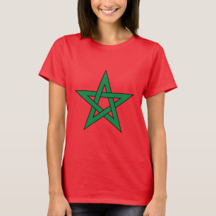 La camiseta de las mujeres de Marruecos