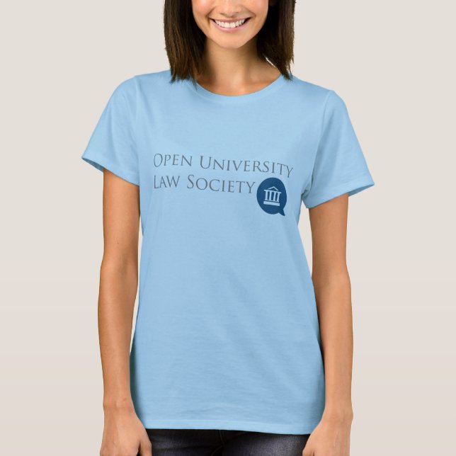 La camiseta de las mujeres de OULS (azul) (Anverso)