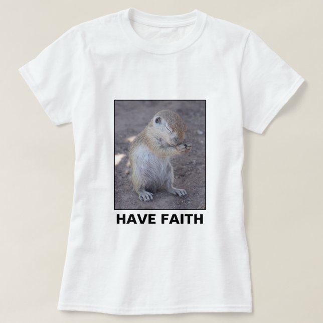 La camiseta de las mujeres de rogación de la (Diseño del anverso)