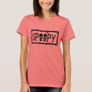 La camiseta de las mujeres de SPOOPY Tumblr