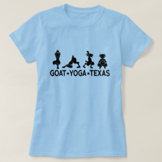 La camiseta de las mujeres de Tejas de la yoga de