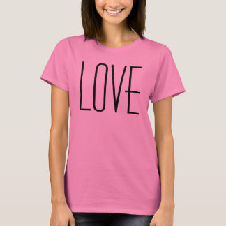 La camiseta de las mujeres del AMOR