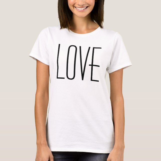 La camiseta de las mujeres del AMOR (Anverso)