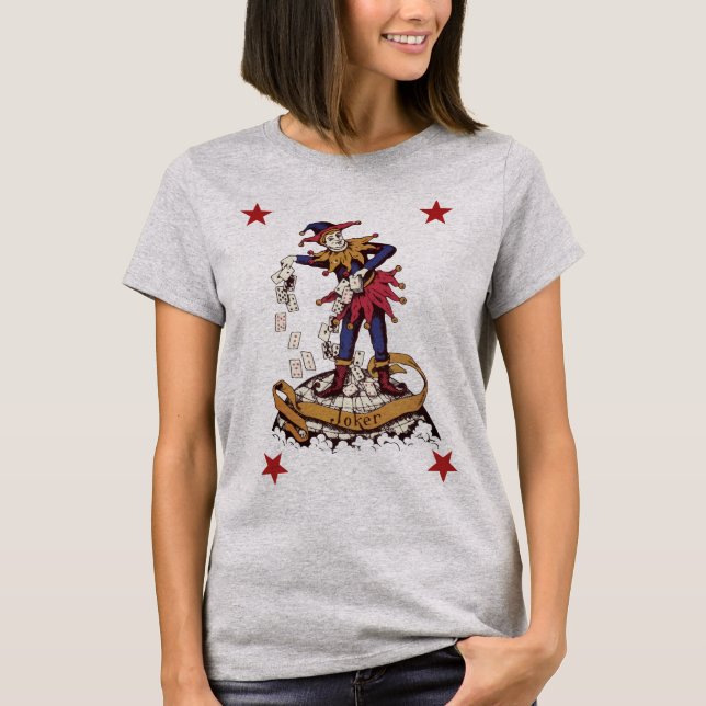 La camiseta de las mujeres del comodín (Anverso)