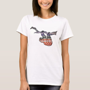 La camiseta de las mujeres del diseño de la perez