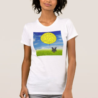 La camiseta de las mujeres del globo de Snootch