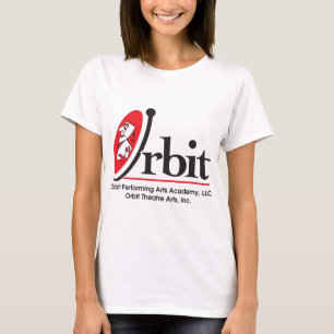 La camiseta de las mujeres del logotipo de la