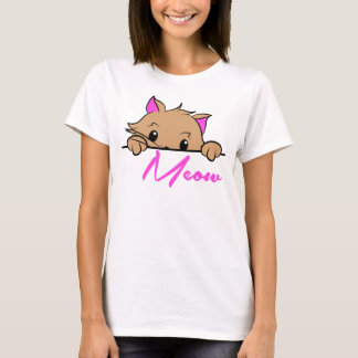 La camiseta de las mujeres del maullido