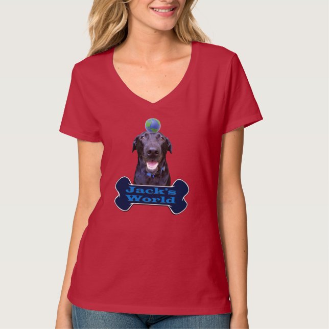 La camiseta de las mujeres del mundo de Jack (Anverso)