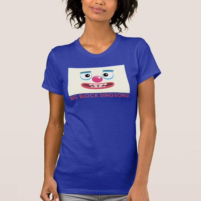 La camiseta de las mujeres del payaso de BBSS (Anverso)