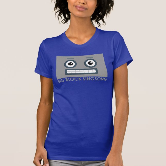 La camiseta de las mujeres del robot de BBSS (Anverso)