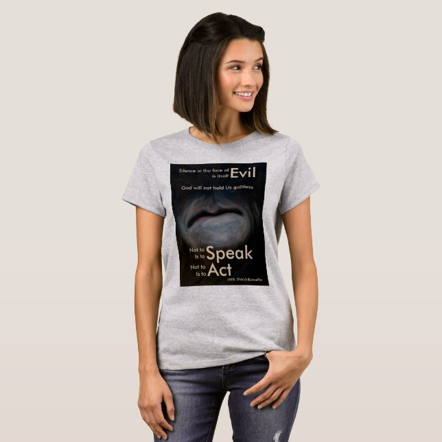 La camiseta de las mujeres del silencio (Anverso completo)