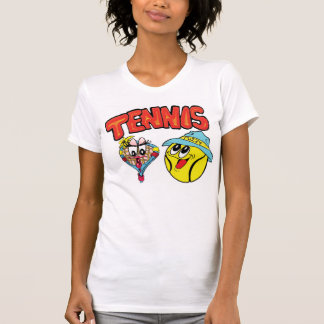 La camiseta de las mujeres del tenis