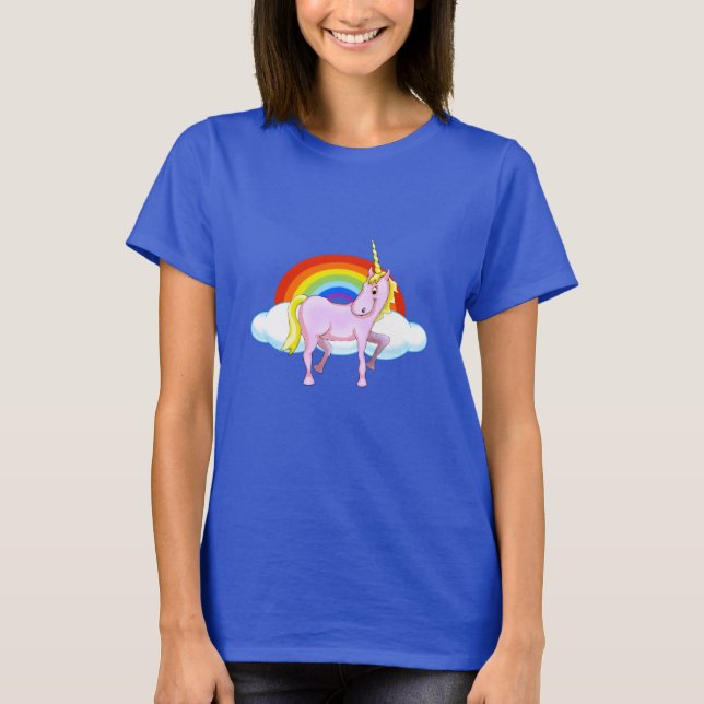La camiseta de las mujeres del unicornio (Anverso)