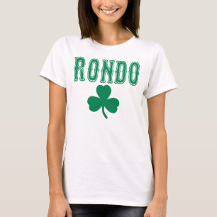 La camiseta de las mujeres del verde del Rondo de