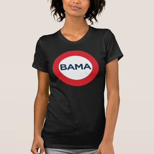 La camiseta de las mujeres grandes de Obama (Anverso)