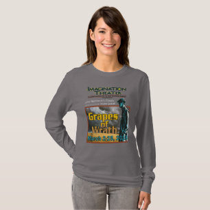 La camiseta de las mujeres - manga larga