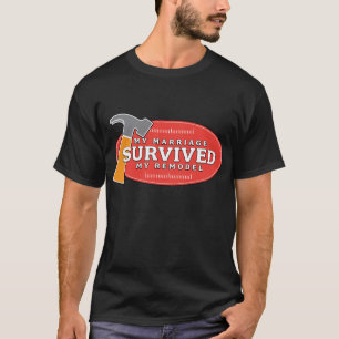 La camiseta de las mujeres - mi boda sobrevivió m