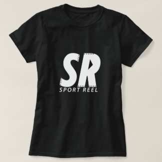 LA CAMISETA DE LAS MUJERES NEGRAS DE SPORTREEL CON