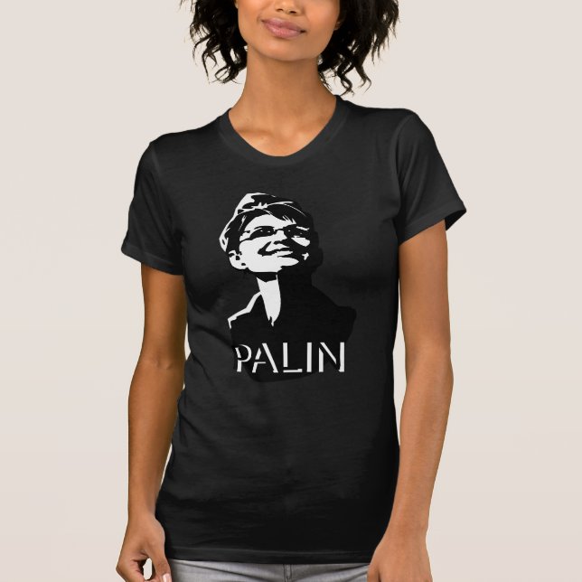 La camiseta de las mujeres oscuras de Palin (Anverso)