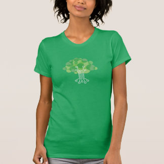 La camiseta de las mujeres - verde