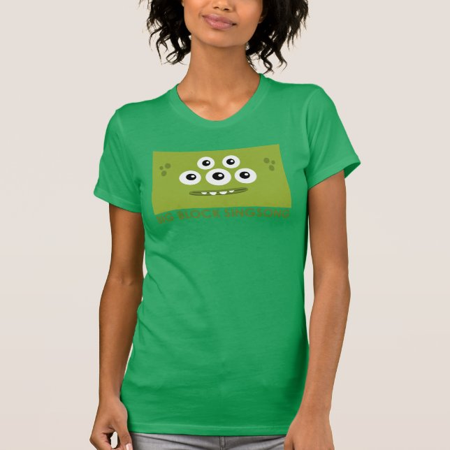 La camiseta de las mujeres verdes de Dah de la (Anverso)