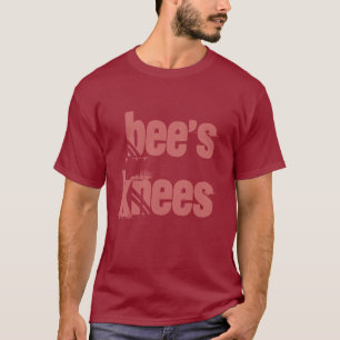 La camiseta de las rodillas de la abeja