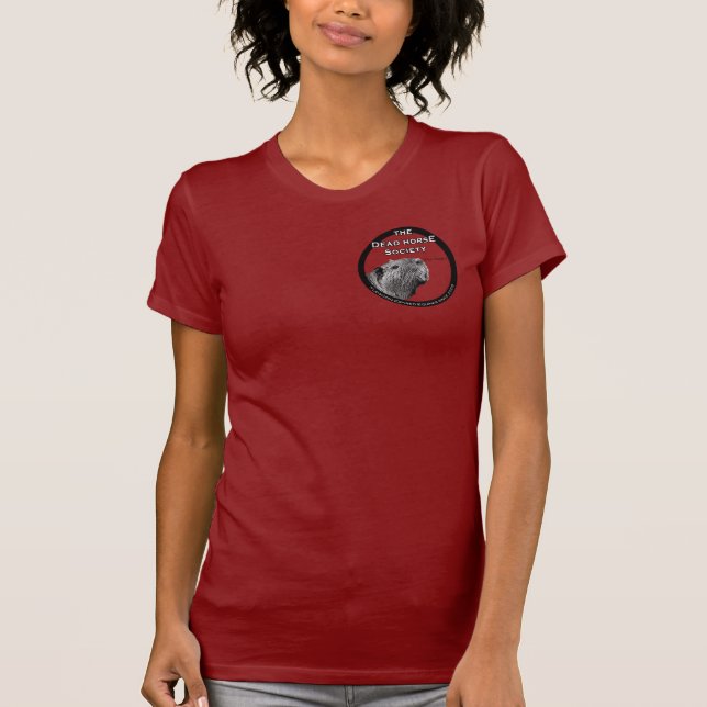 La camiseta de las señoras del ADO - rojo (Anverso)