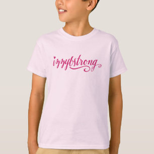 La camiseta de los chicas del #IzzyBStrong (rosas
