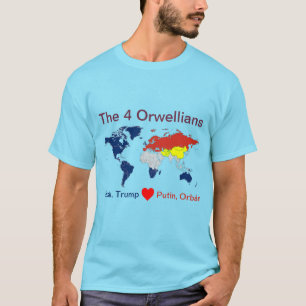 La camiseta de los cuatro orwellianos