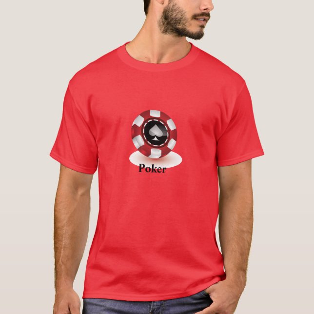 La camiseta de los hombres afortunados de la ficha (Anverso)