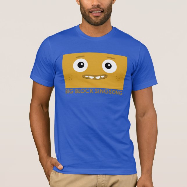 La camiseta de los hombres amarillos de la banda (Anverso)