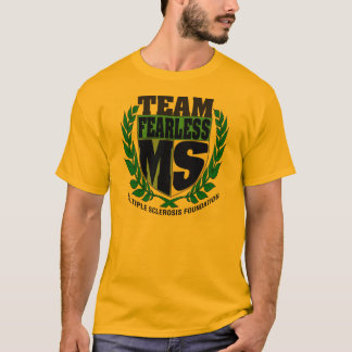 La camiseta de los hombres audazes del ms del