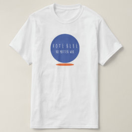 La camiseta de los hombres azules de la economía