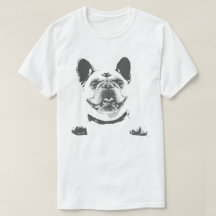 La camiseta de los hombres blancos y negros del