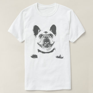 La camiseta de los hombres blancos y negros del