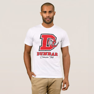 La camiseta de los hombres carmesís de la marea d