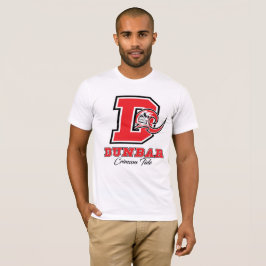 La camiseta de los hombres carmesís de la marea de