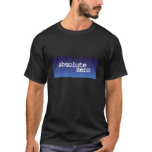 la camiseta de los hombres cero absolutos