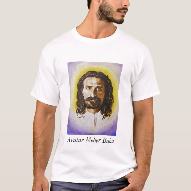 la camiseta de los hombres con el retrato del (Anverso)